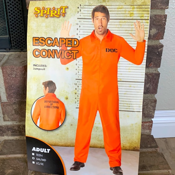 Spirit Other New Costume Escaped Convict Size Sm Poshmark
